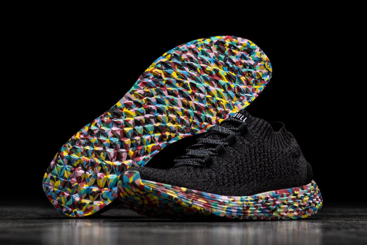 Nobull Knit Runner Loopschoenen Heren Zwart | 237894-ZRP