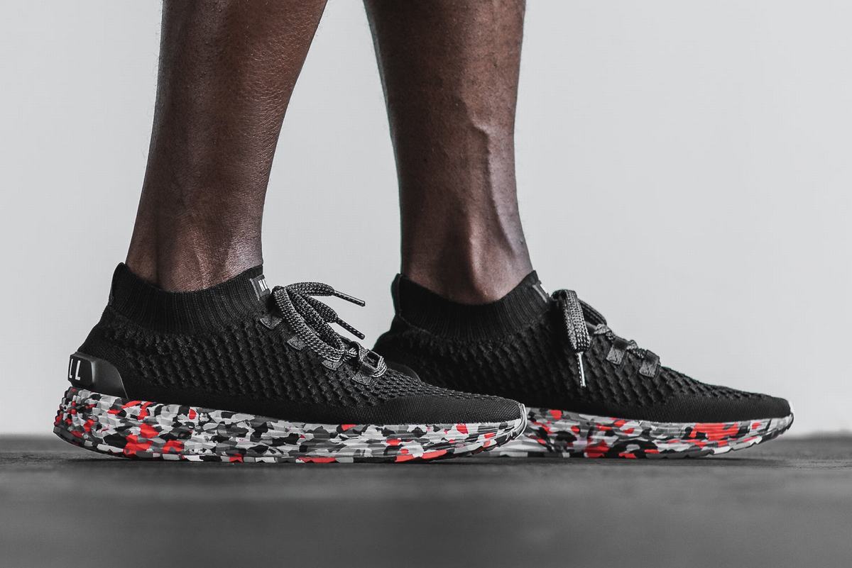 Nobull Knit Runner Loopschoenen Heren Zwart | 835042-BDE