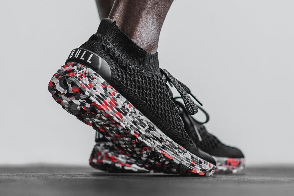Nobull Knit Runner Loopschoenen Heren Zwart | 835042-BDE