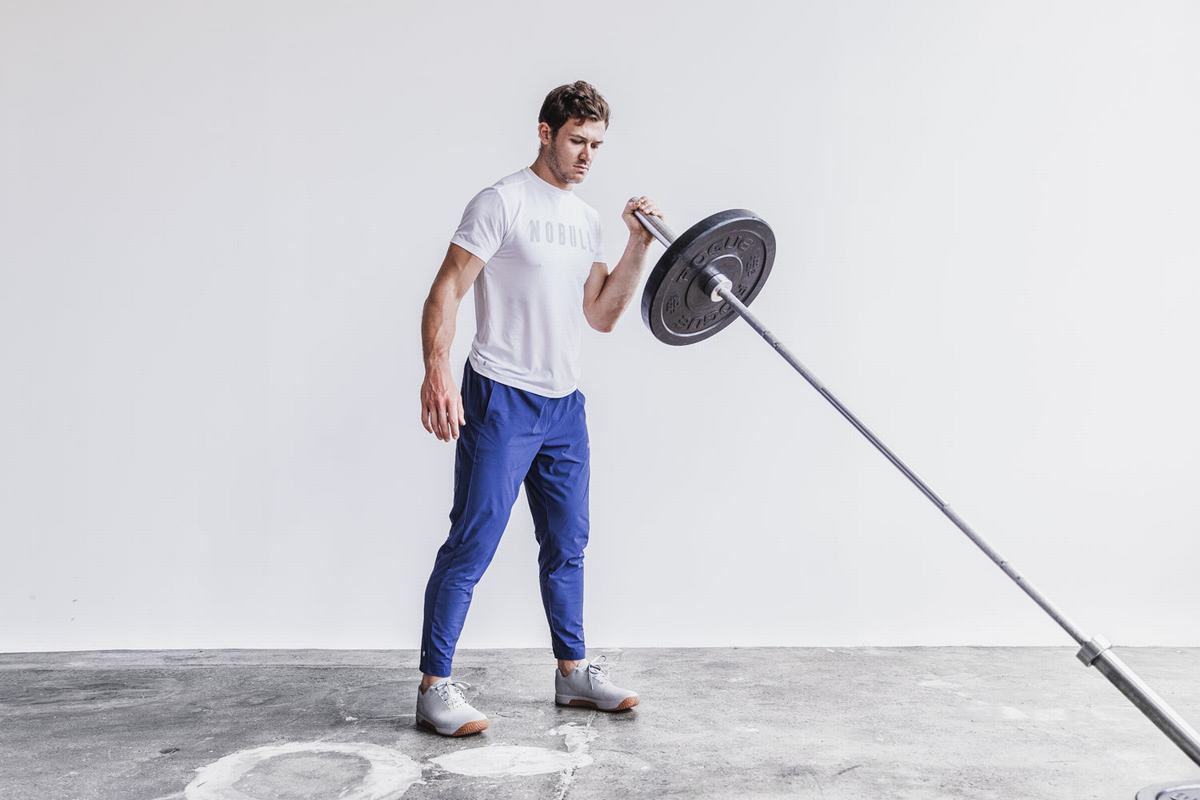 Nobull Lightweight Woven Joggingbroeken Heren Donkerblauw | 470683-HGY