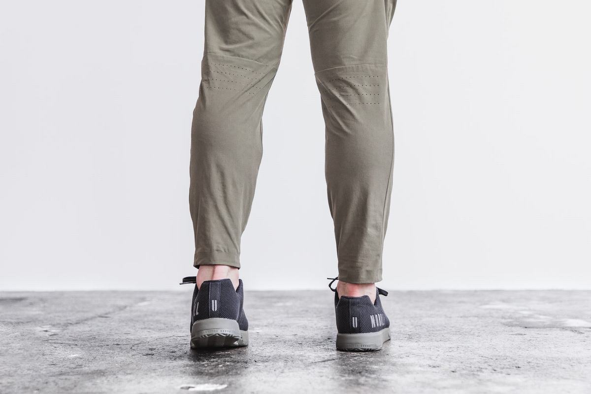 Nobull Lightweight Woven Joggingbroeken Heren Groen | 653028-PVI