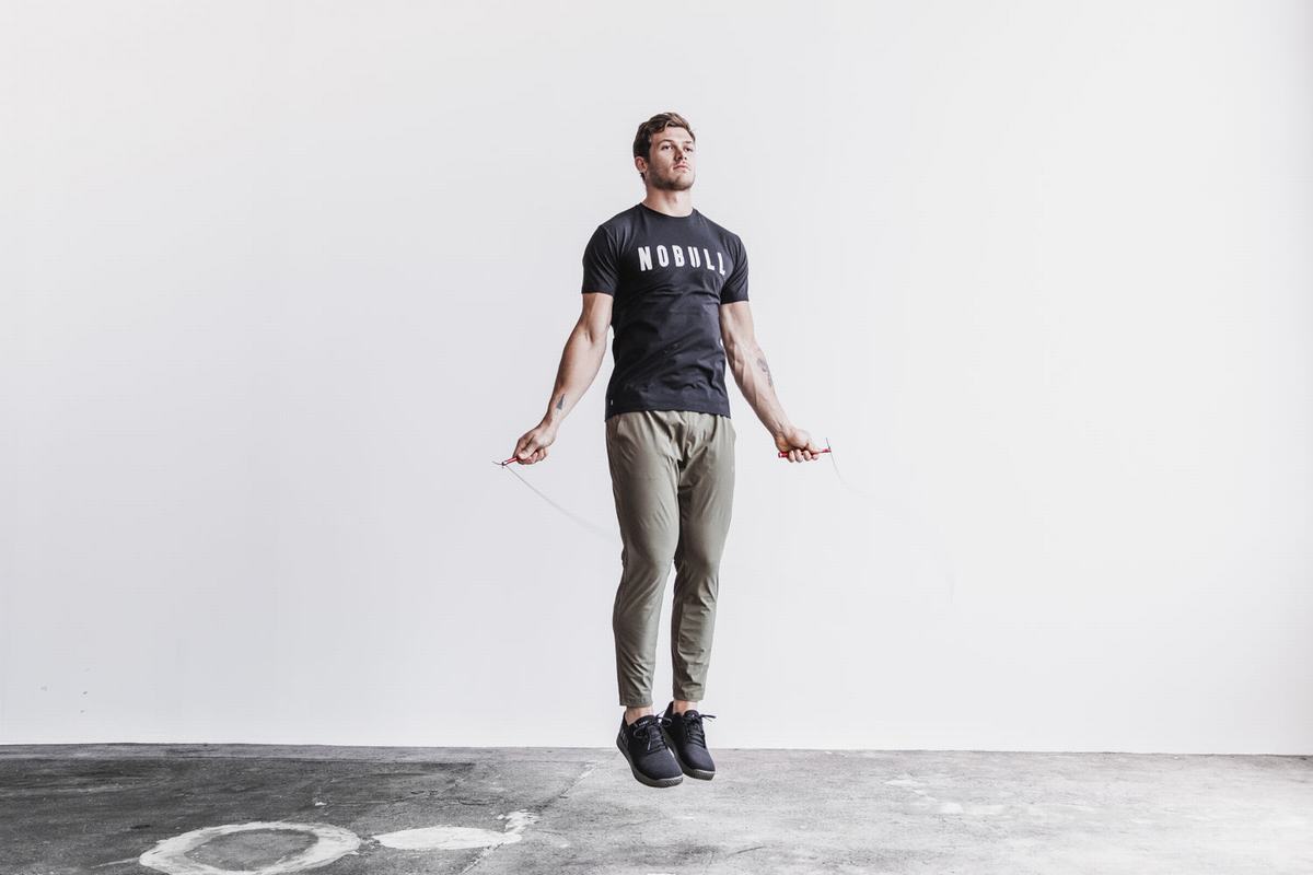 Nobull Lightweight Woven Joggingbroeken Heren Groen | 653028-PVI