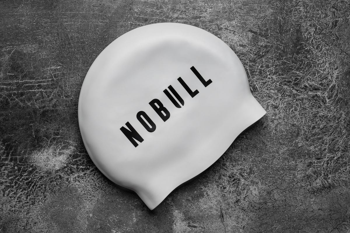 Nobull Long Hair Swim Cap Dames Wit | 250876-CKZ