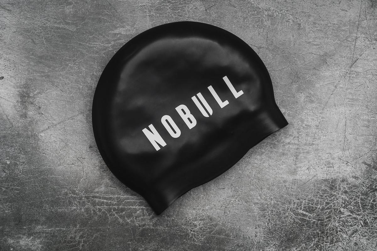 Nobull Long Hair Swim Cap Heren Zwart | 379620-GWV