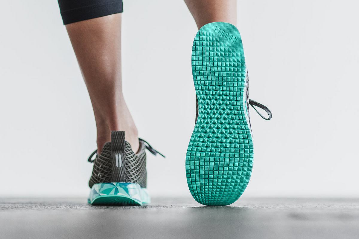 Nobull Mesh Runner Loopschoenen Dames Donkergrijs | 856423-VEA