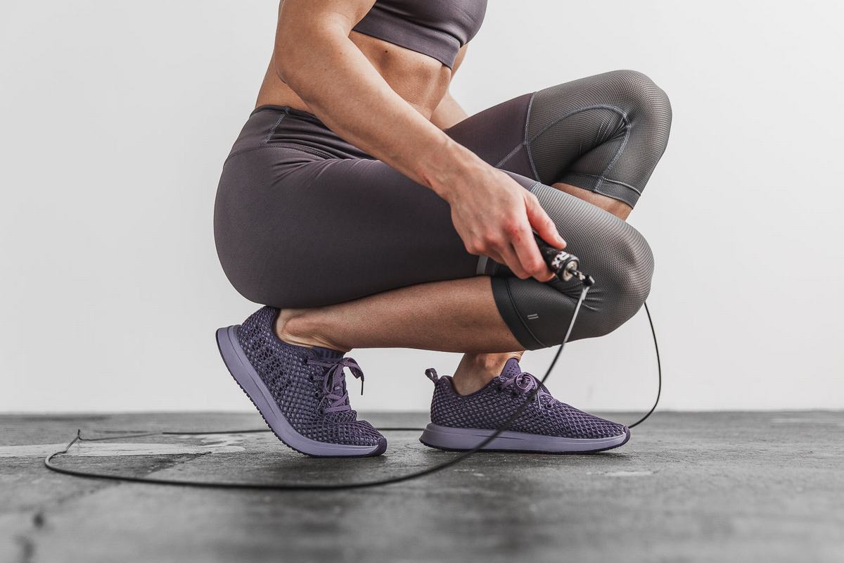 Nobull Mesh Runner Loopschoenen Dames Lavendel | 821735-LAI