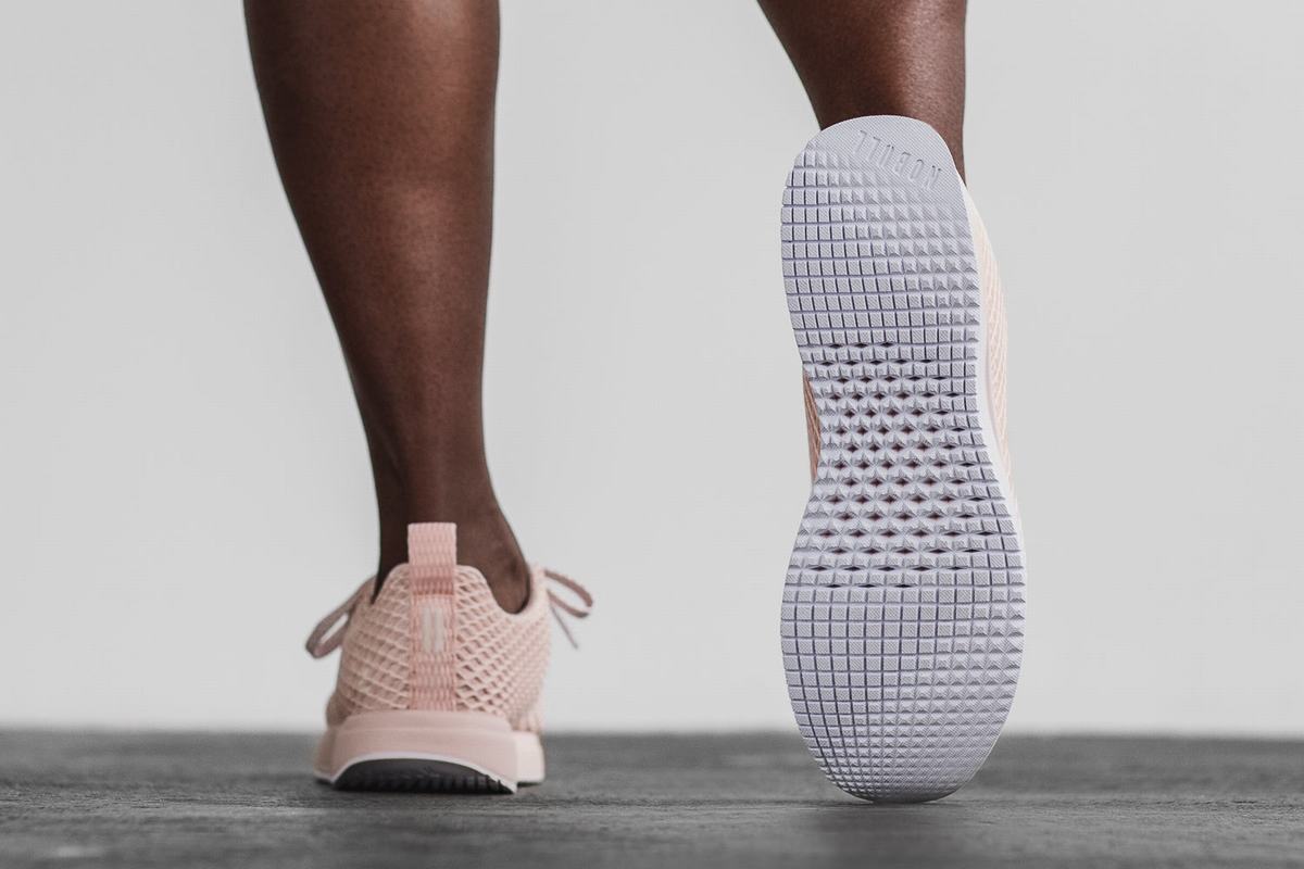 Nobull Mesh Runner Loopschoenen Dames Roze | 529081-RIO