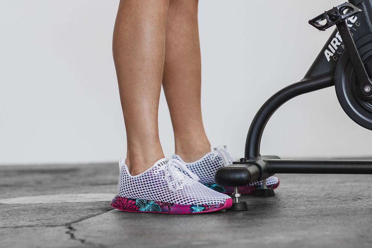 Nobull Mesh Runner Loopschoenen Dames Wit | 890214-CKW