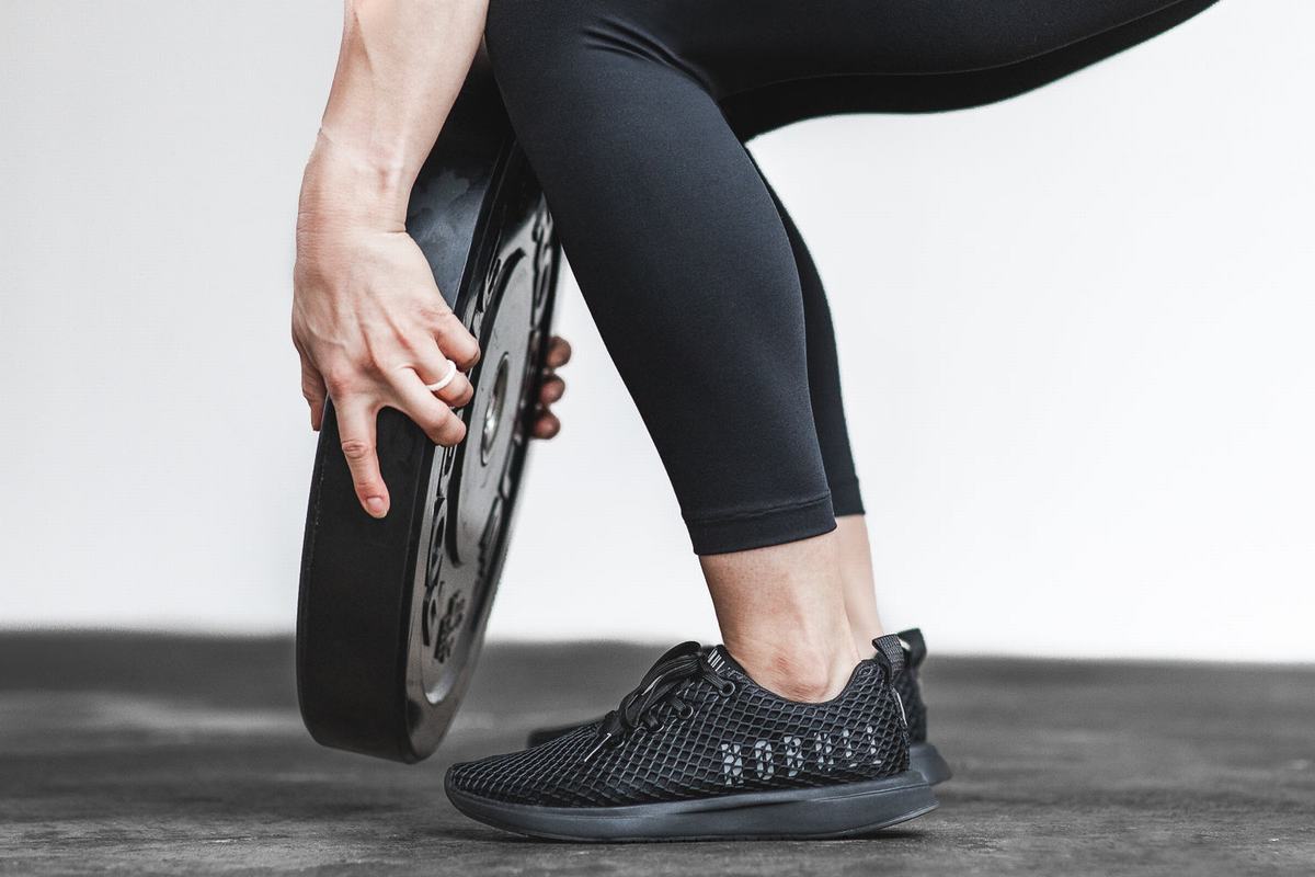 Nobull Mesh Runner Loopschoenen Dames Zwart | 238149-FDK