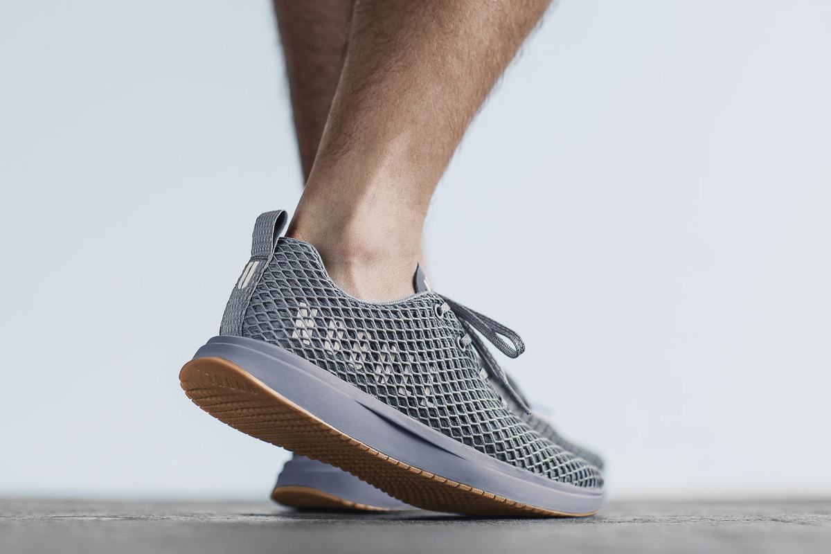 Nobull Mesh Runner Loopschoenen Heren Blauw | 982714-IQC