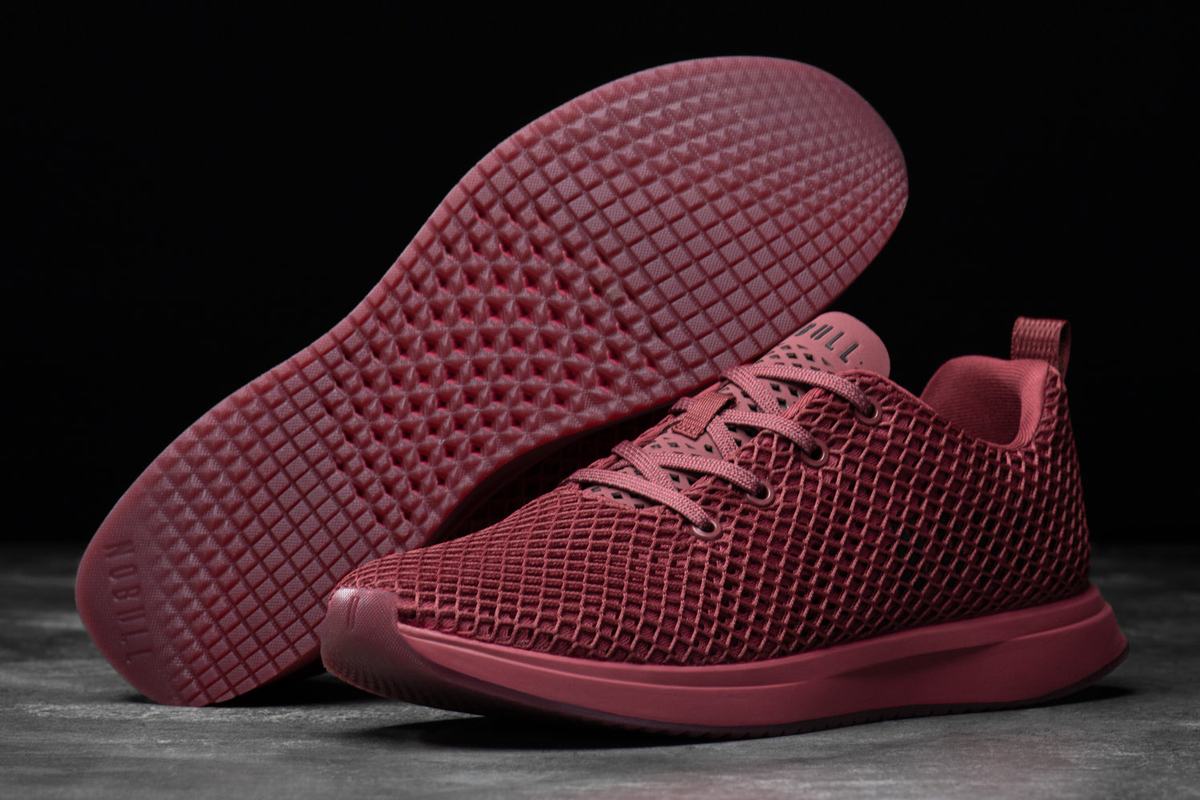 Nobull Mesh Runner Loopschoenen Heren Bordeaux | 502961-JUX