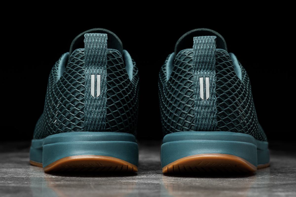 Nobull Mesh Runner Loopschoenen Heren Diepturquoise | 409571-UPO