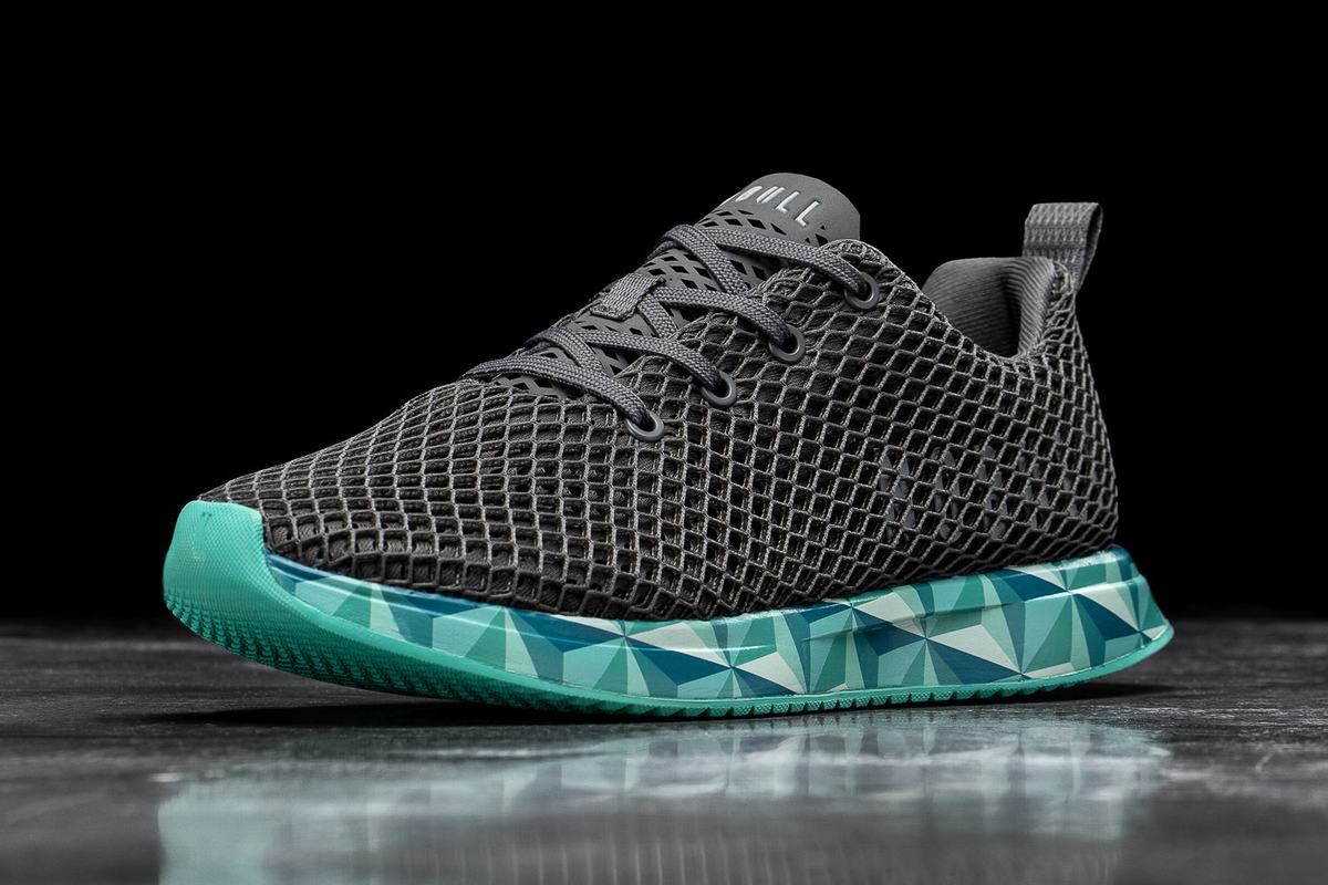 Nobull Mesh Runner Loopschoenen Heren Donkergrijs | 542193-ZPB