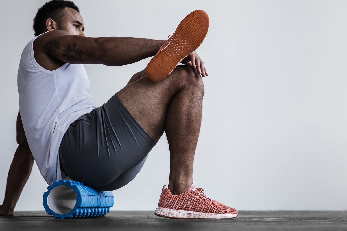 Nobull Mesh Runner Loopschoenen Heren Koraal | 825130-PSJ