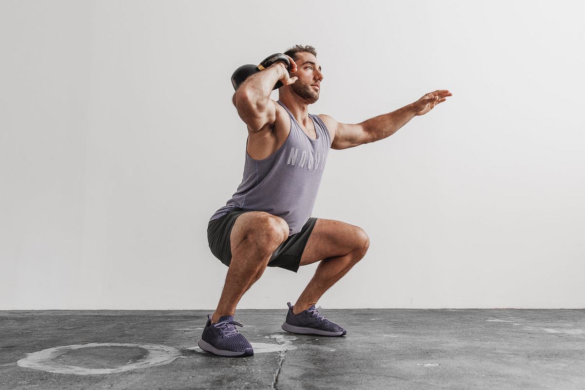 Nobull Mesh Runner Loopschoenen Heren Lavendel | 719028-URJ