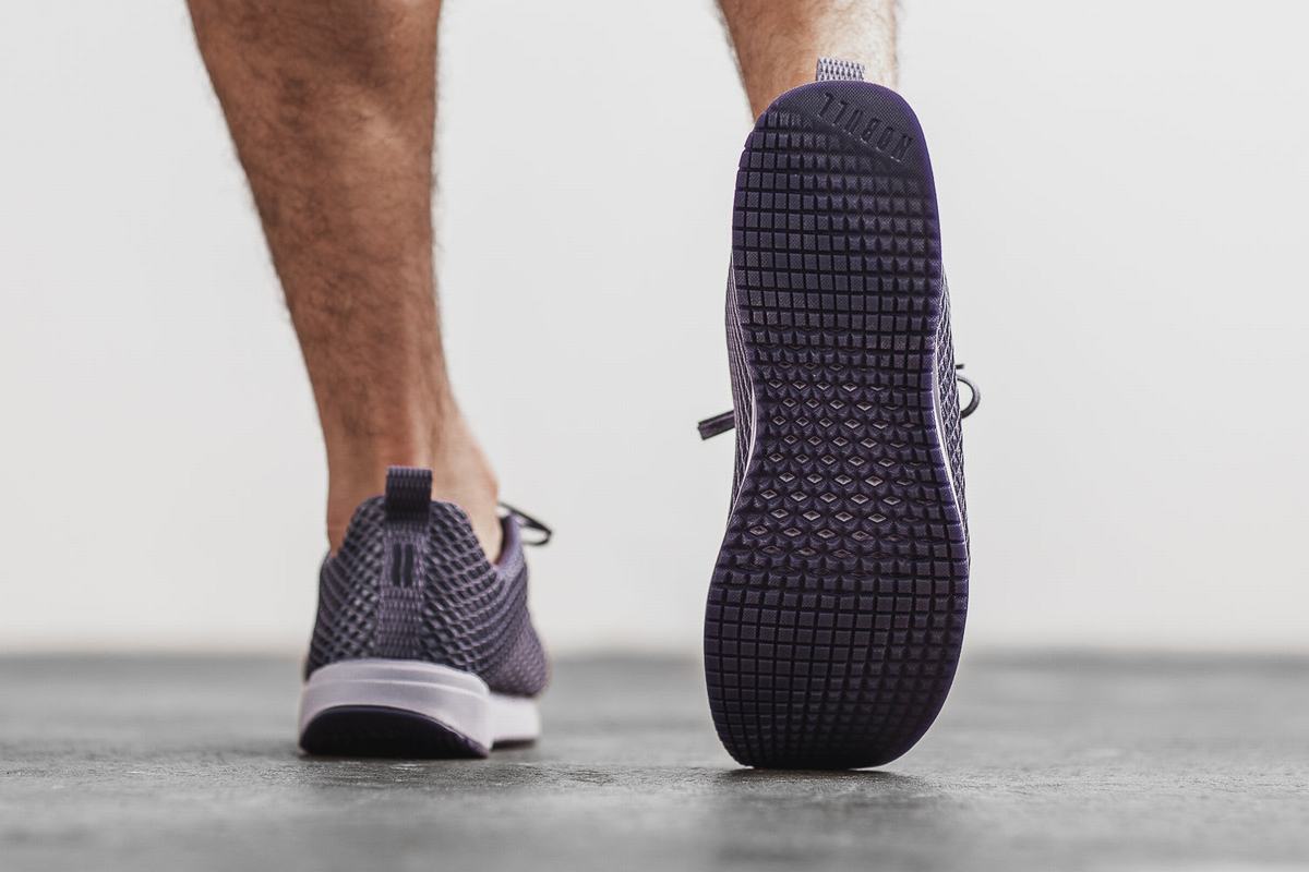 Nobull Mesh Runner Loopschoenen Heren Lavendel | 719028-URJ