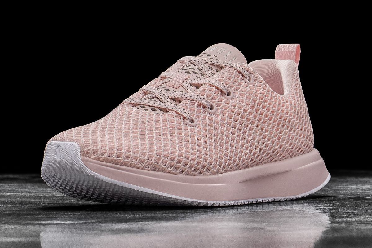 Nobull Mesh Runner Loopschoenen Heren Roze | 962318-RZX