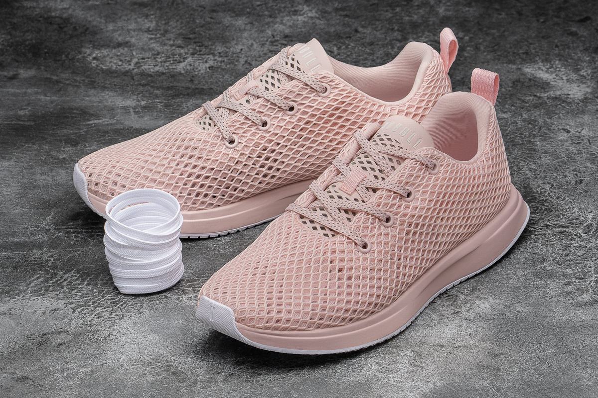 Nobull Mesh Runner Loopschoenen Heren Roze | 962318-RZX