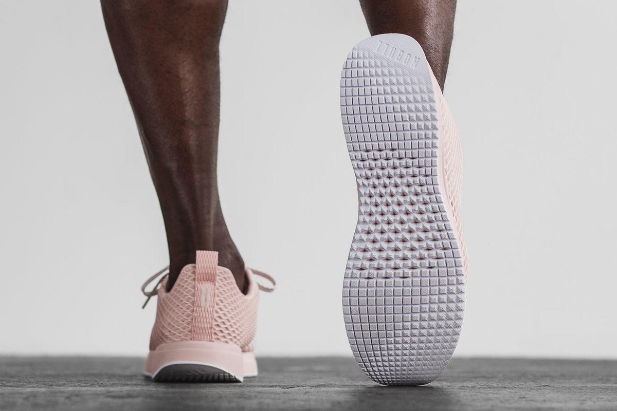 Nobull Mesh Runner Loopschoenen Heren Roze | 962318-RZX
