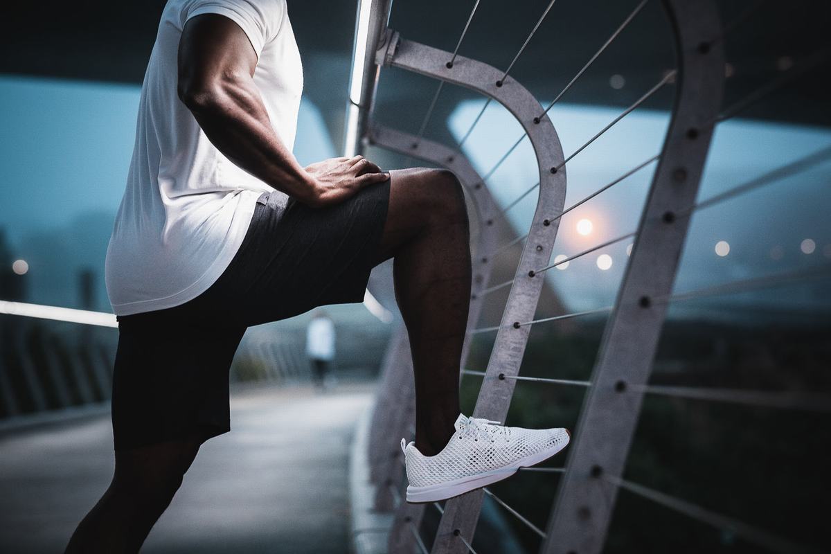 Nobull Mesh Runner Loopschoenen Heren Wit | 710326-FKA