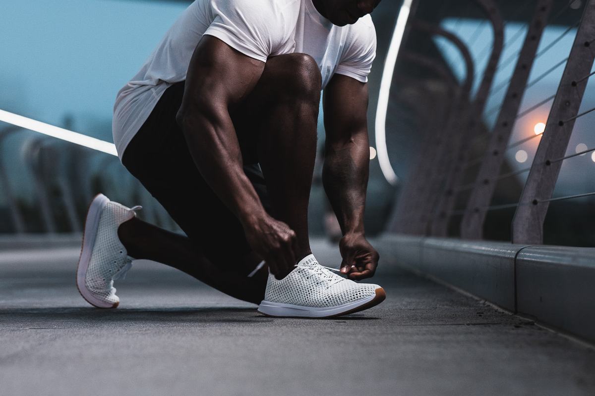 Nobull Mesh Runner Loopschoenen Heren Wit | 710326-FKA