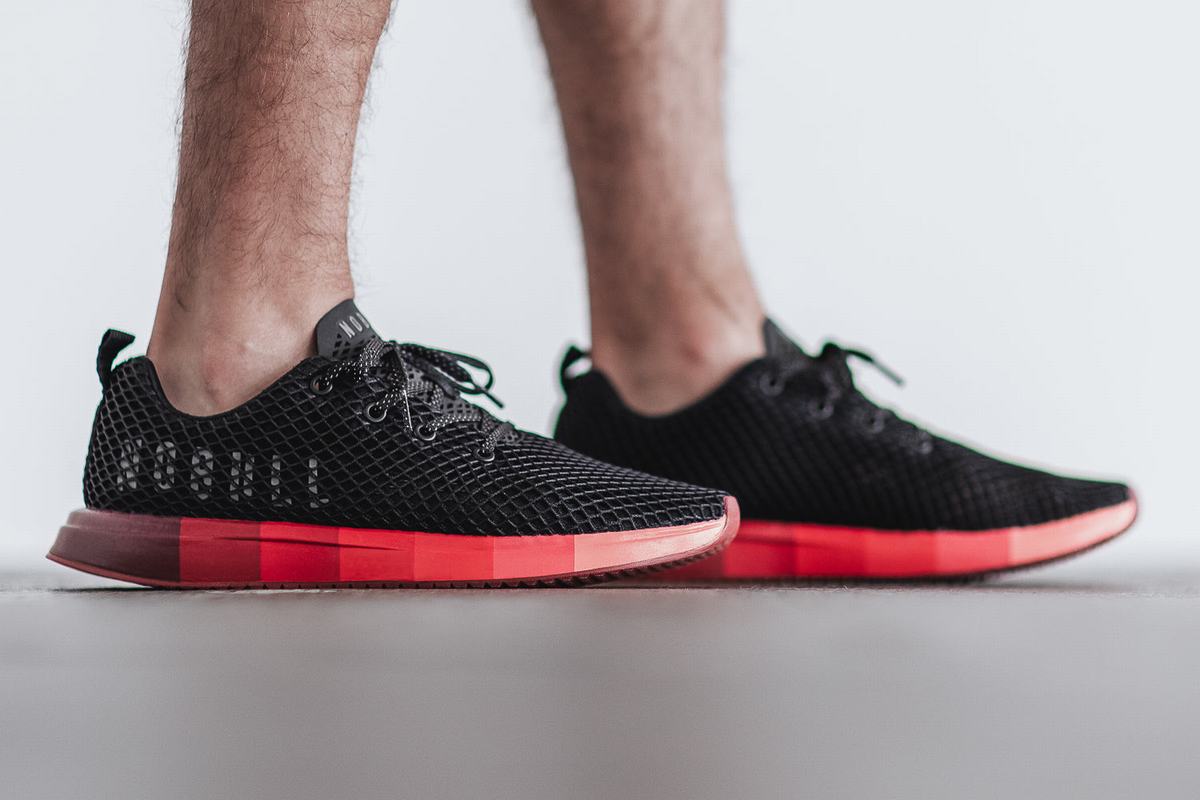 Nobull Mesh Runner Loopschoenen Heren Zwart | 258037-BSG