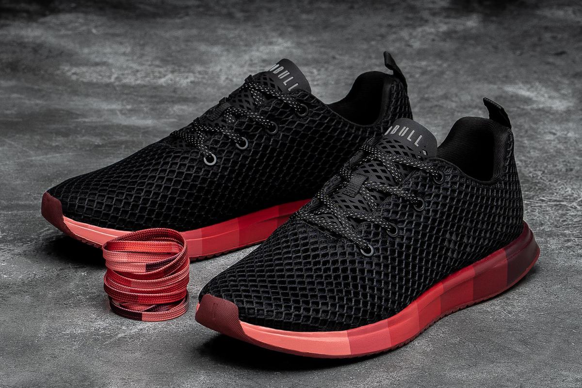 Nobull Mesh Runner Loopschoenen Heren Zwart | 258037-BSG