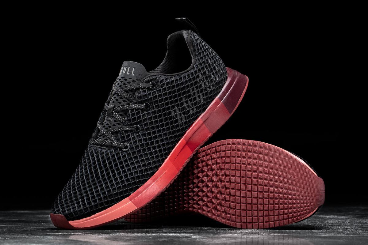 Nobull Mesh Runner Loopschoenen Heren Zwart | 258037-BSG
