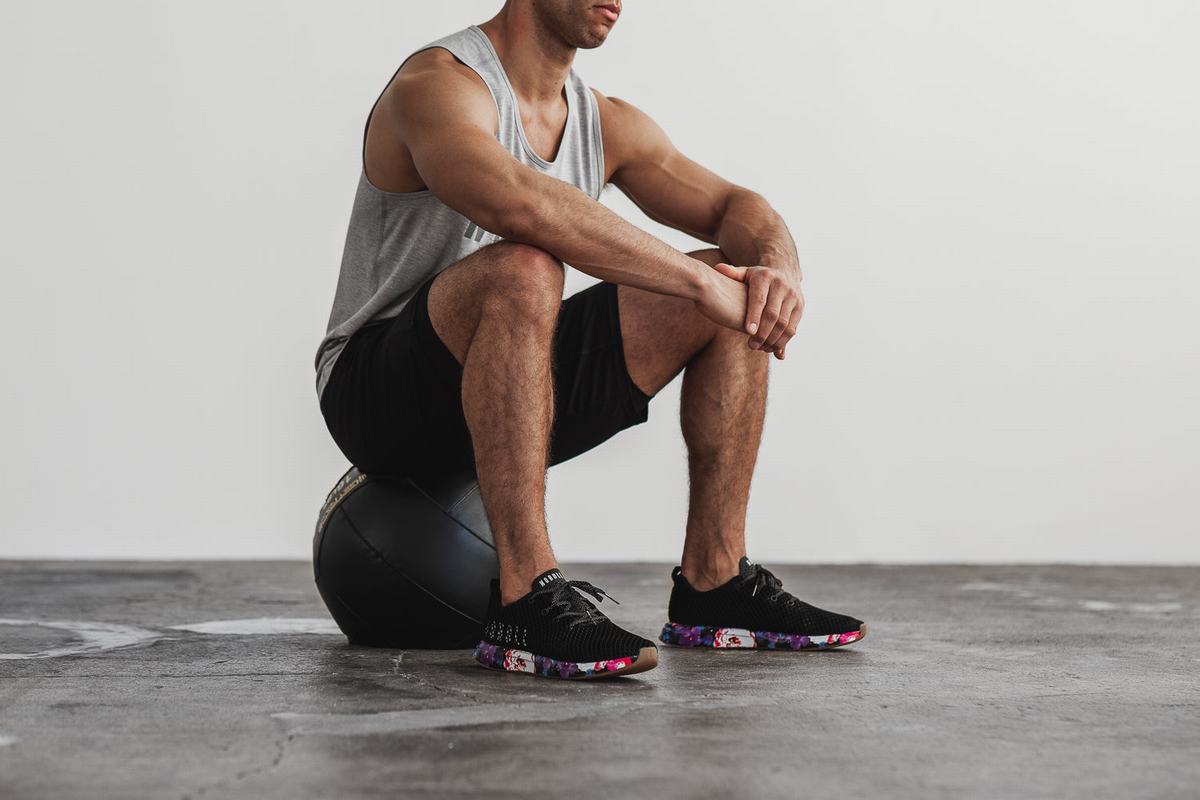Nobull Mesh Runner Loopschoenen Heren Zwart | 289365-JOL