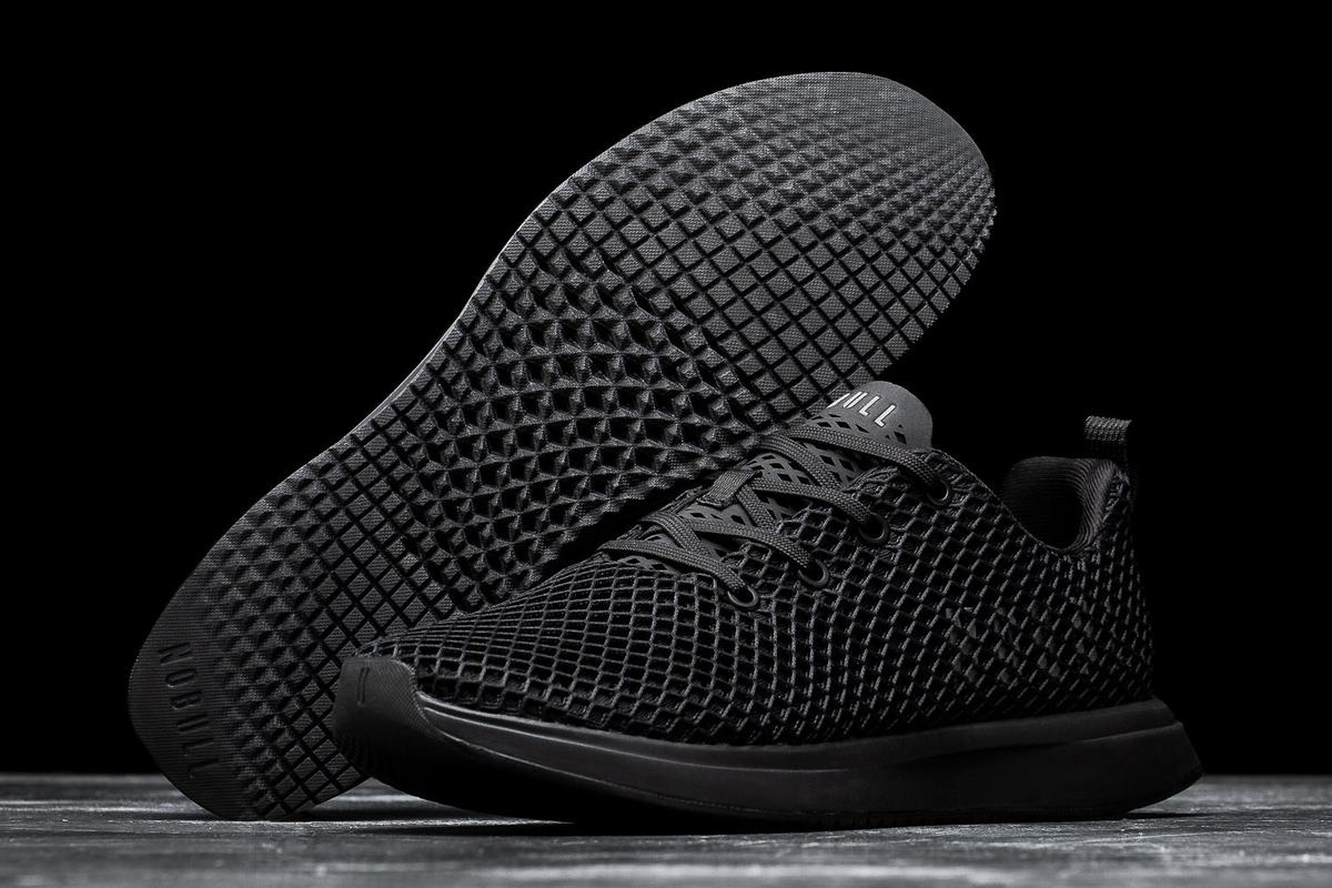 Nobull Mesh Runner Loopschoenen Heren Zwart | 971482-BRV