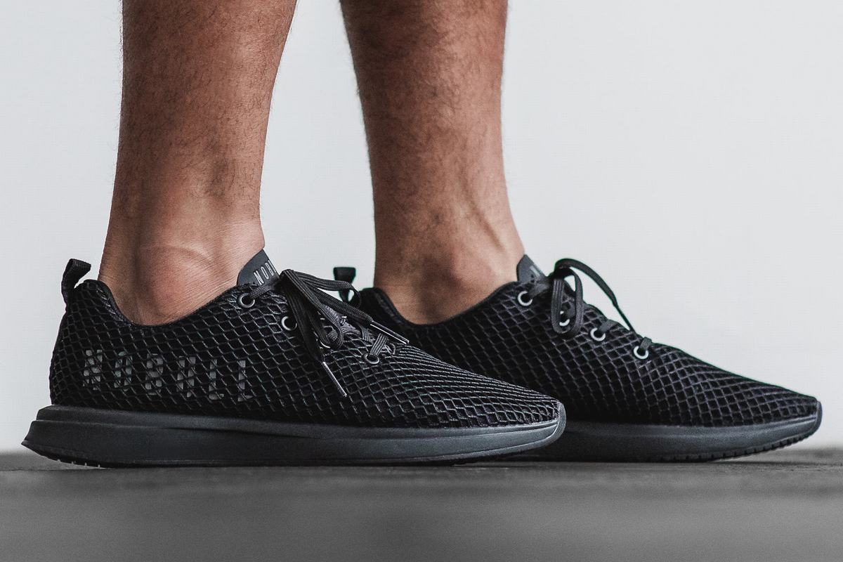 Nobull Mesh Runner Loopschoenen Heren Zwart | 971482-BRV