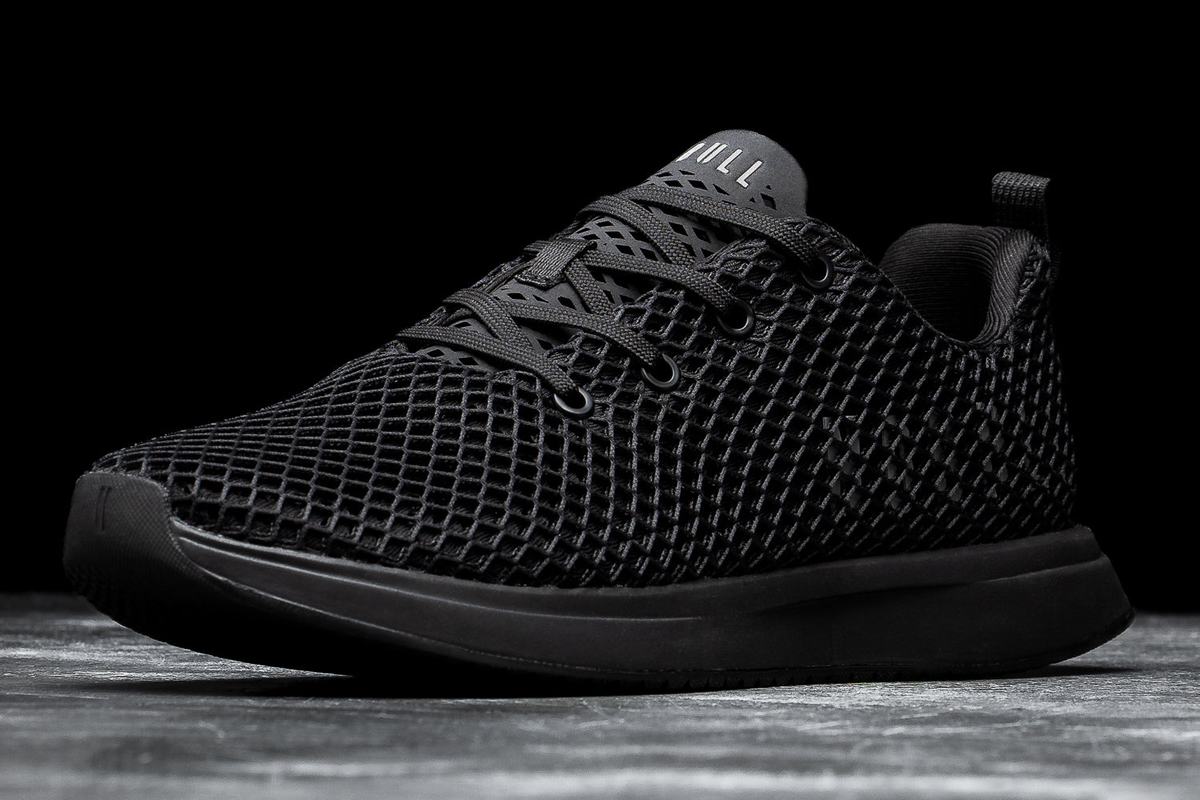 Nobull Mesh Runner Loopschoenen Heren Zwart | 971482-BRV