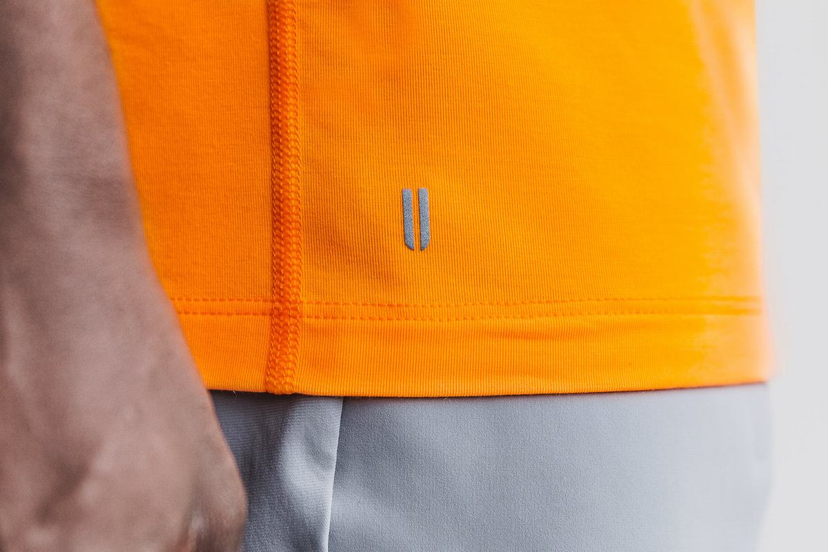 Nobull Mouwloos T-shirts Heren Oranje | 098746-IQZ