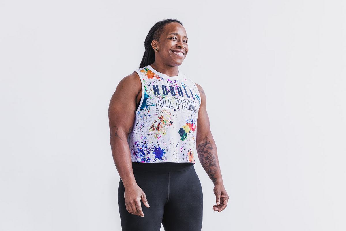 Nobull Muscle Pride Art Work Tank Tanktop Heren Gekleurd | 562031-JTL