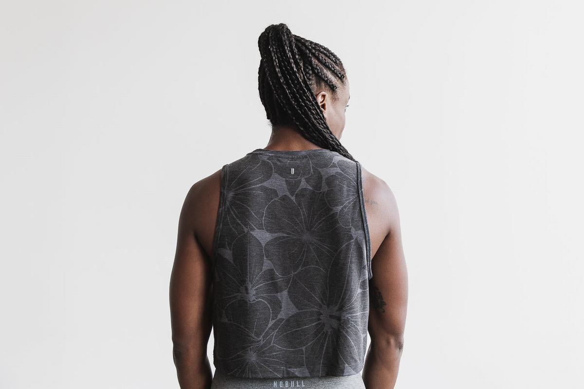 Nobull Muscle Tank Tanktop Dames Grijs | 314865-TFG