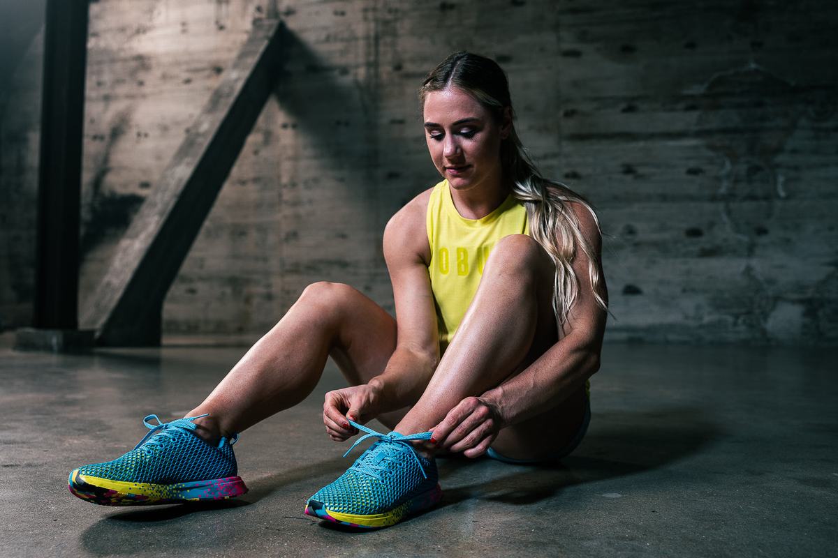 Nobull Neon Mesh Runner Loopschoenen Dames Blauw | 042653-RMQ