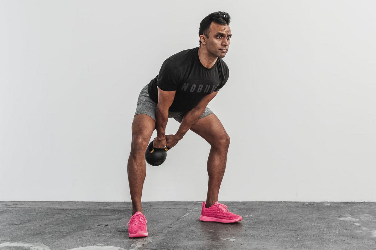 Nobull Neon Mesh Runner Loopschoenen Heren Roze | 280364-LHW
