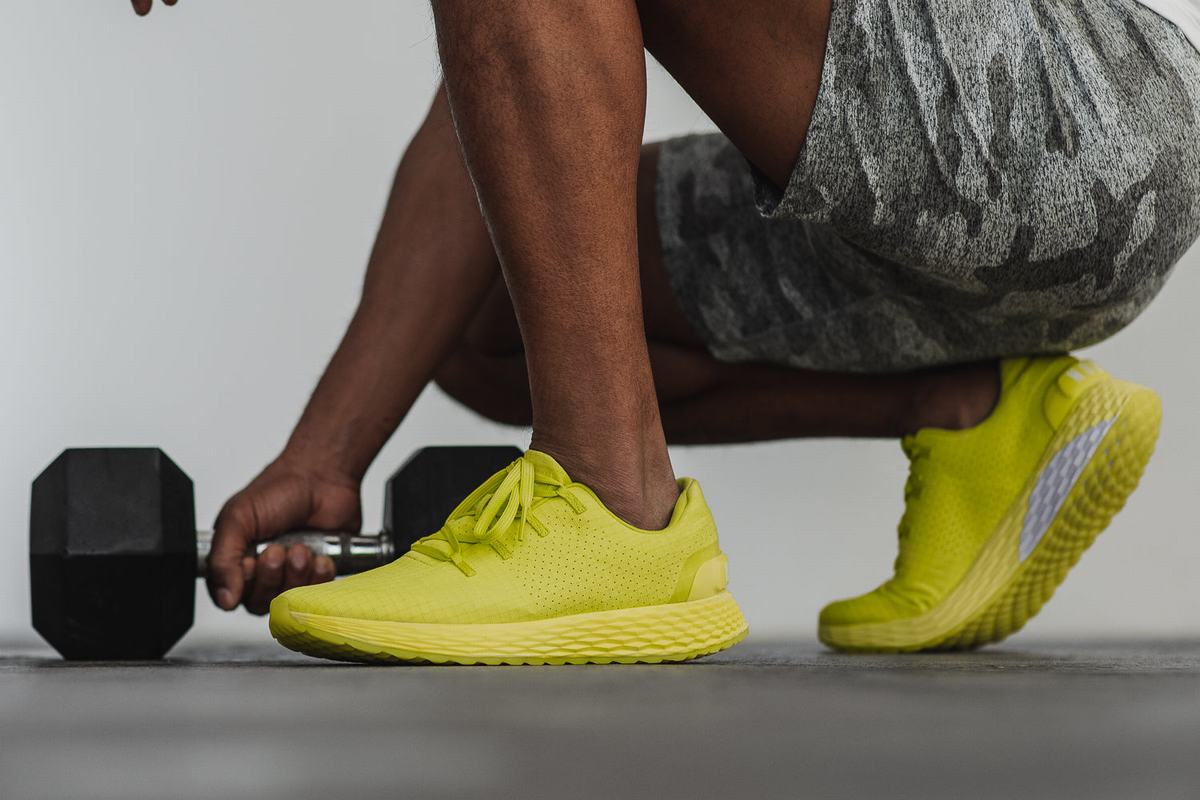 Nobull Neon Ripstop Runner Loopschoenen Heren Lichtgroen | 017528-ZWO