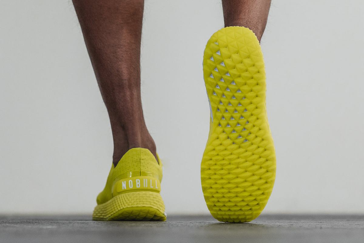 Nobull Neon Ripstop Runner Loopschoenen Heren Lichtgroen | 017528-ZWO