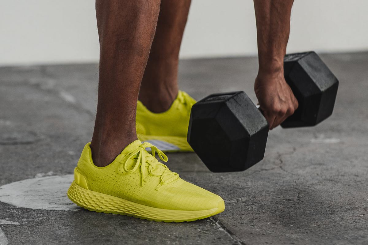 Nobull Neon Ripstop Runner Loopschoenen Heren Lichtgroen | 017528-ZWO