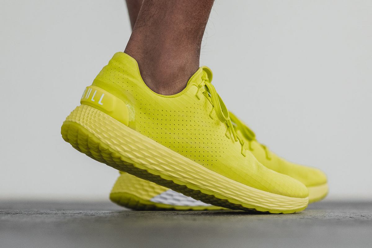 Nobull Neon Ripstop Runner Loopschoenen Heren Lichtgroen | 017528-ZWO