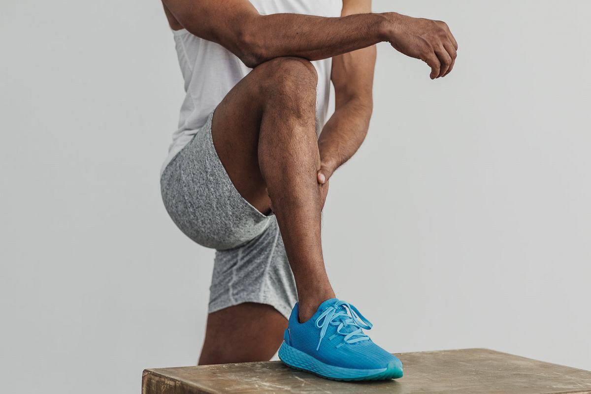 Nobull Neon Ripstop Runner Loopschoenen Heren Blauw | 465712-YLN