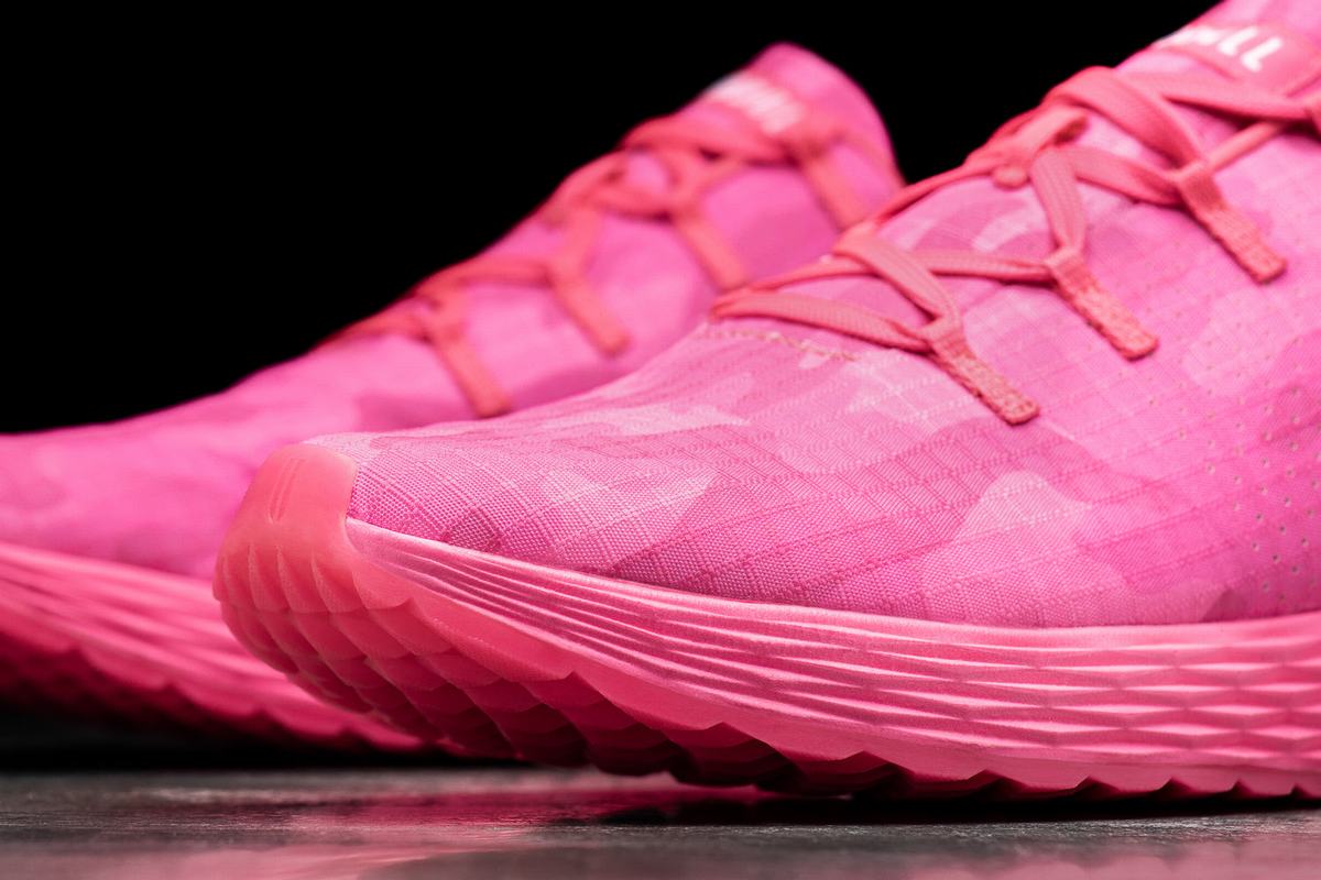 Nobull Neon Ripstop Runner Loopschoenen Dames Roze Camo | 512078-URA