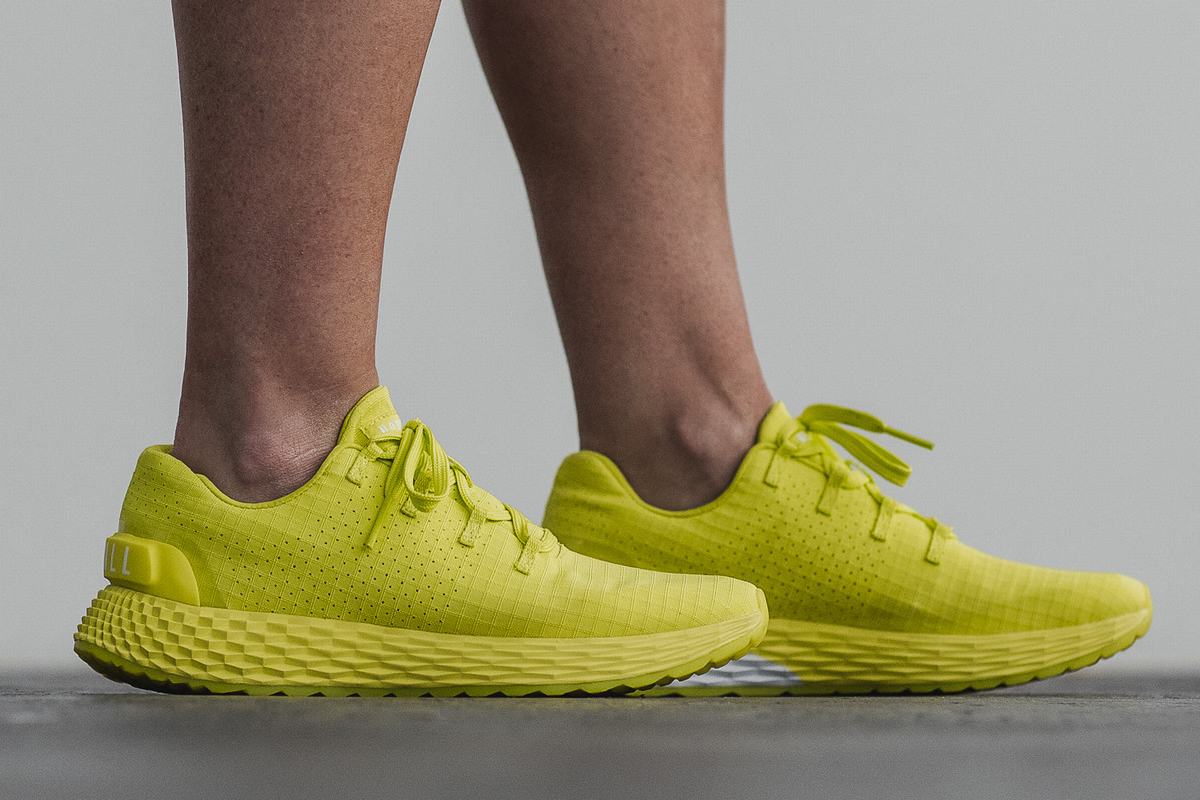 Nobull Neon Ripstop Runner Loopschoenen Dames Lichtgroen | 601783-XCL
