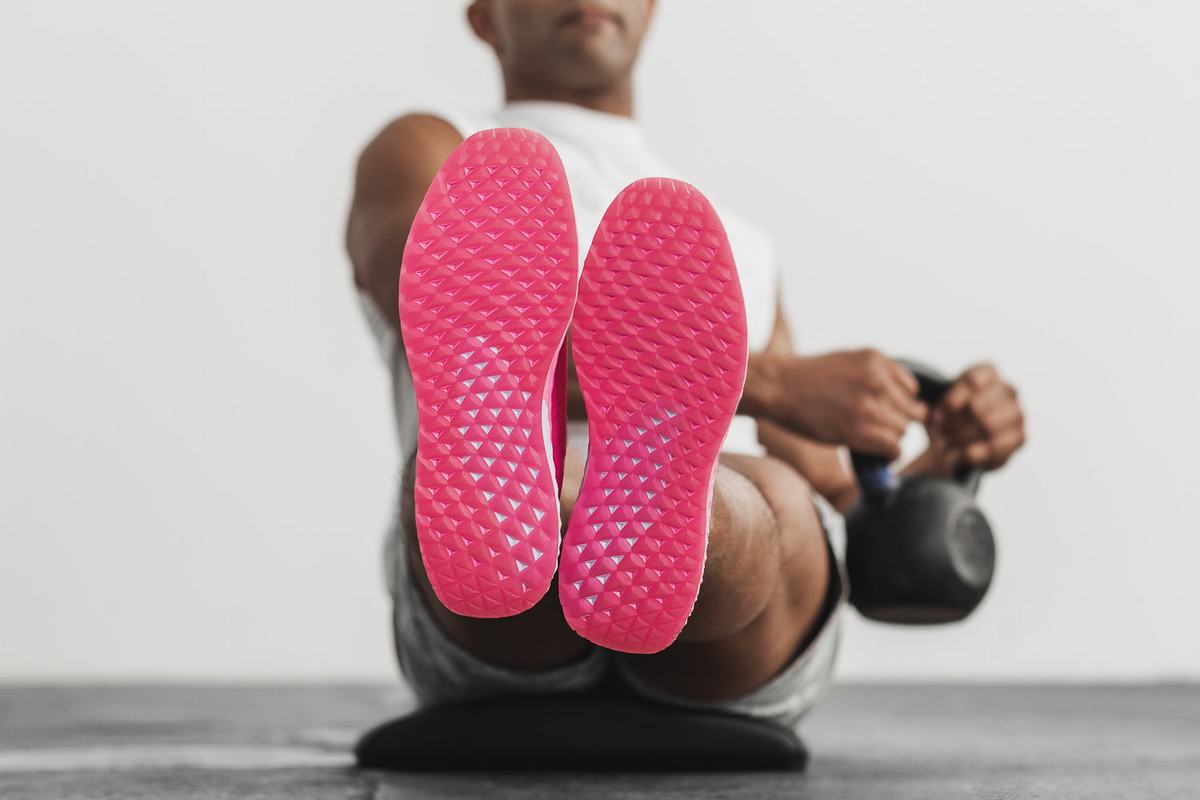 Nobull Neon Ripstop Runner Loopschoenen Heren Roze | 957263-YSR
