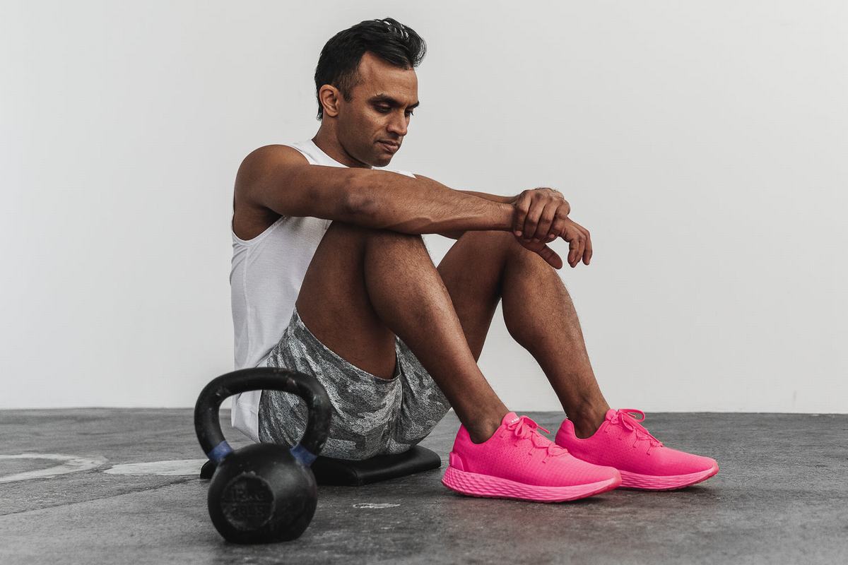 Nobull Neon Ripstop Runner Loopschoenen Heren Roze | 957263-YSR