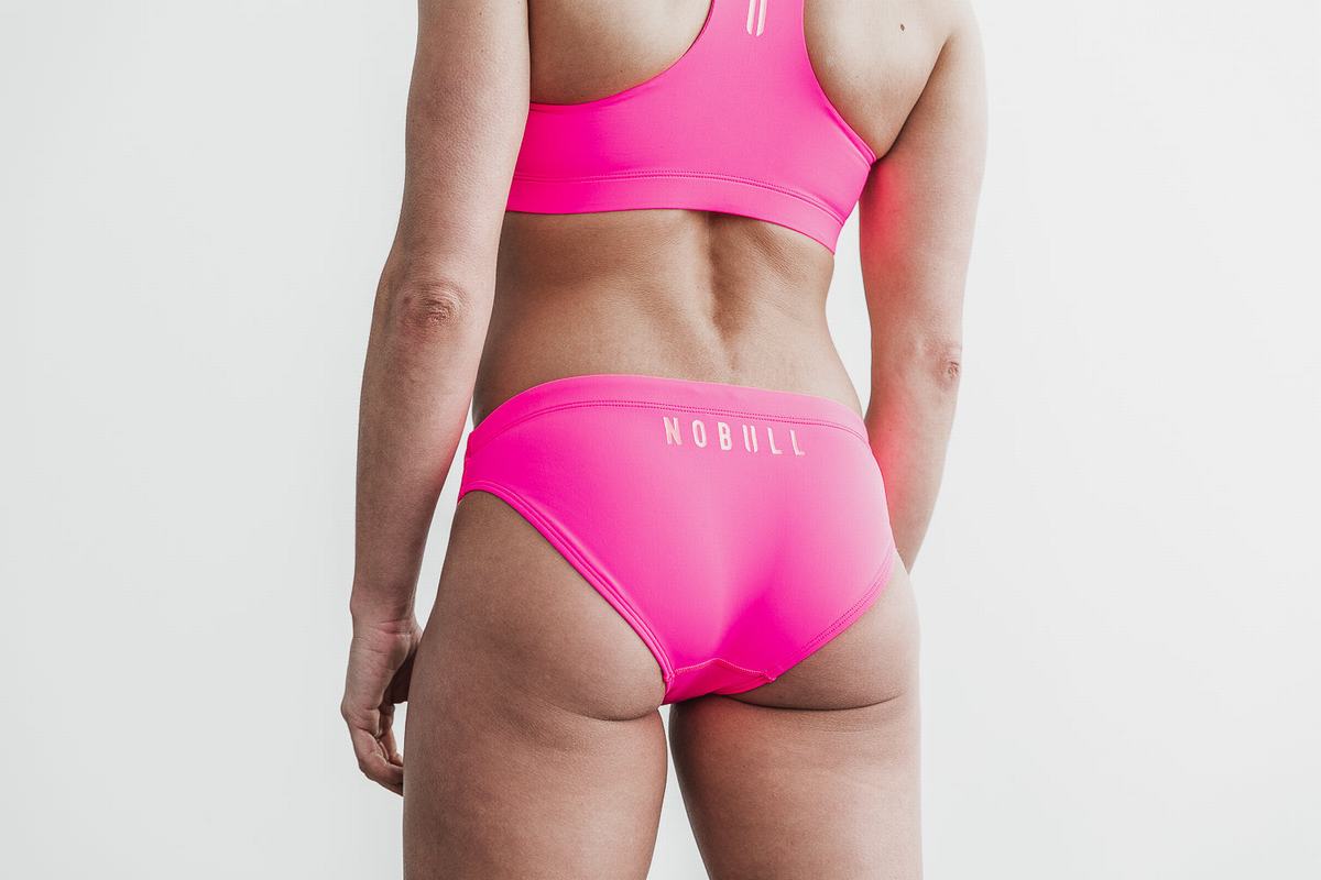 Nobull Neon Swim Bottom Dames Roze | 206497-CBI