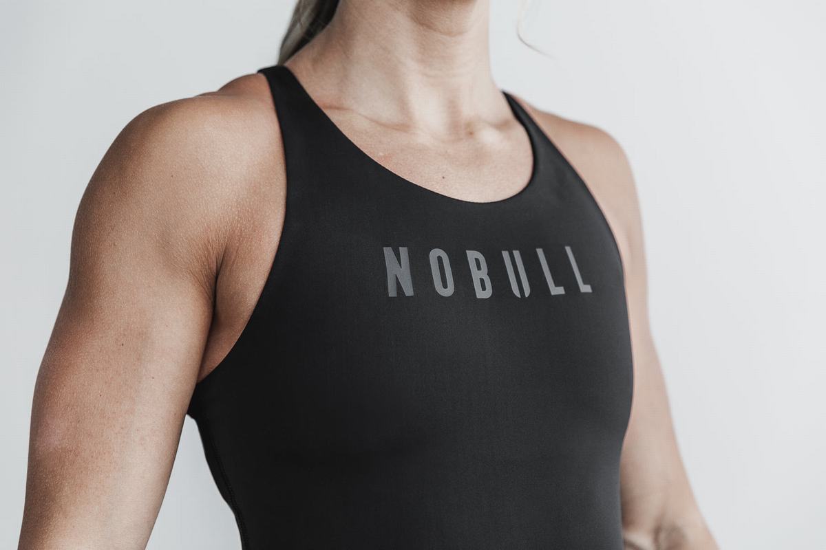 Nobull One Piece Badpakken Dames Zwart | 512769-DVA