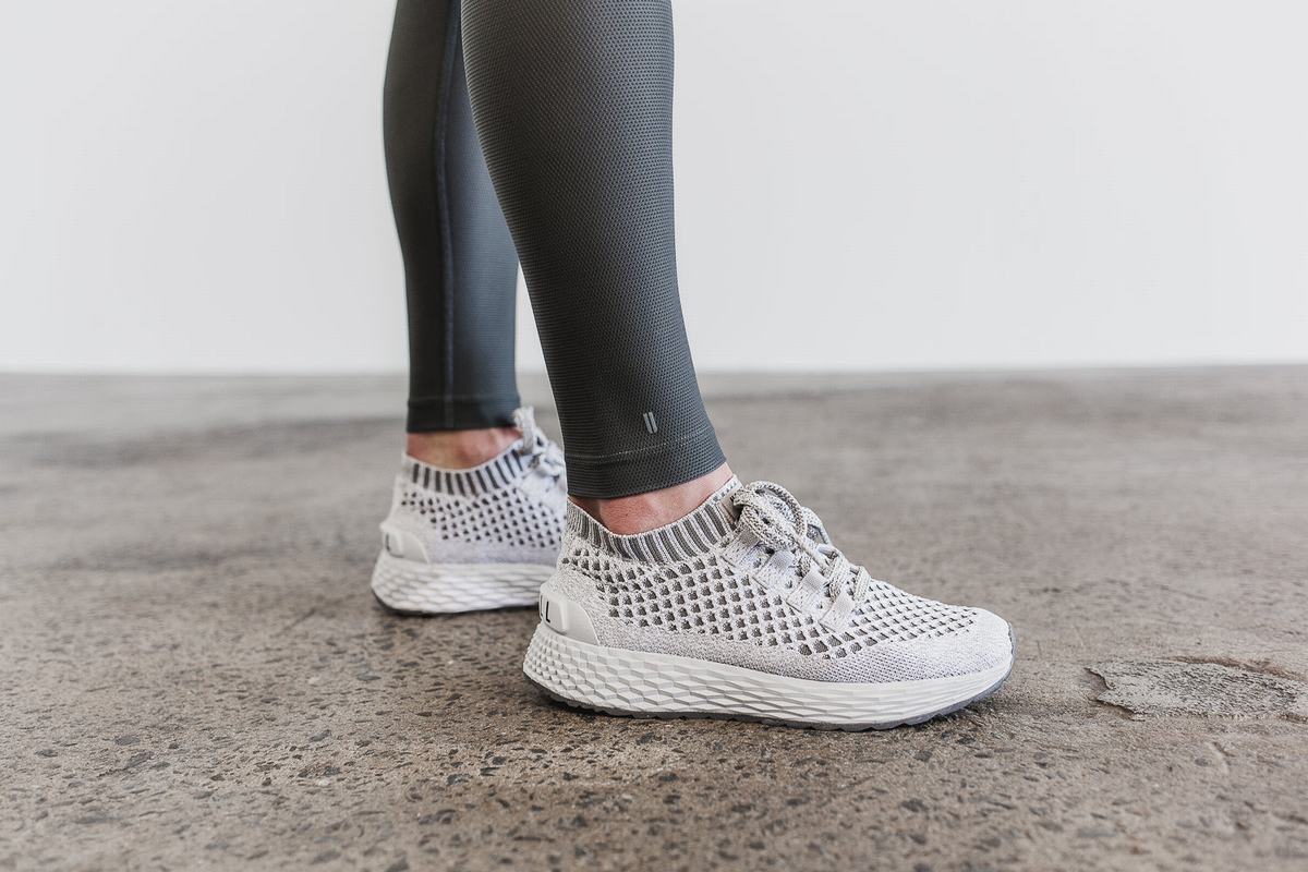 Nobull Pace Tight Hardloopbroek Dames Donkergrijs | 412790-PJV