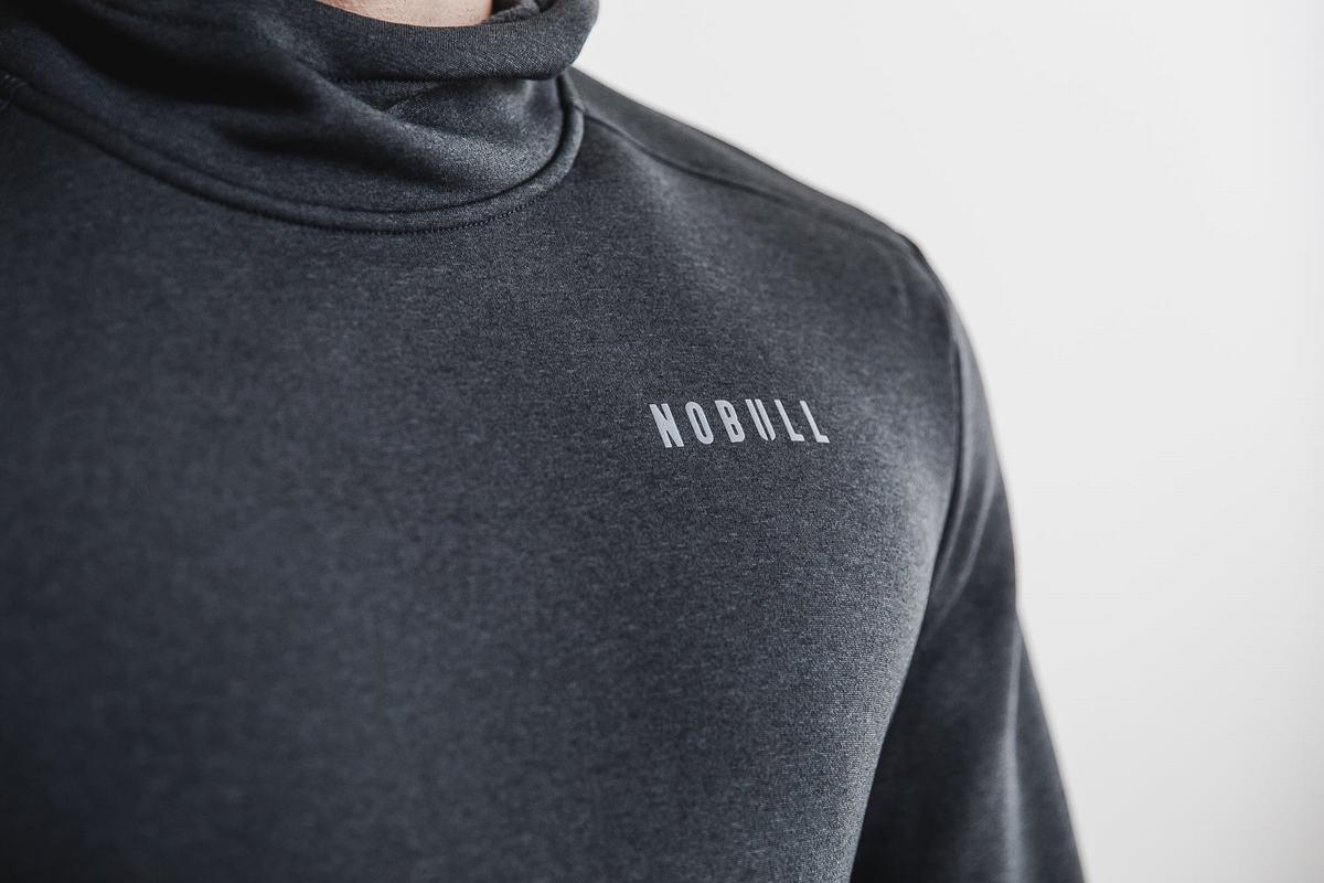 Nobull Performance Hoodie Heren Diepgrijs | 806749-DCB